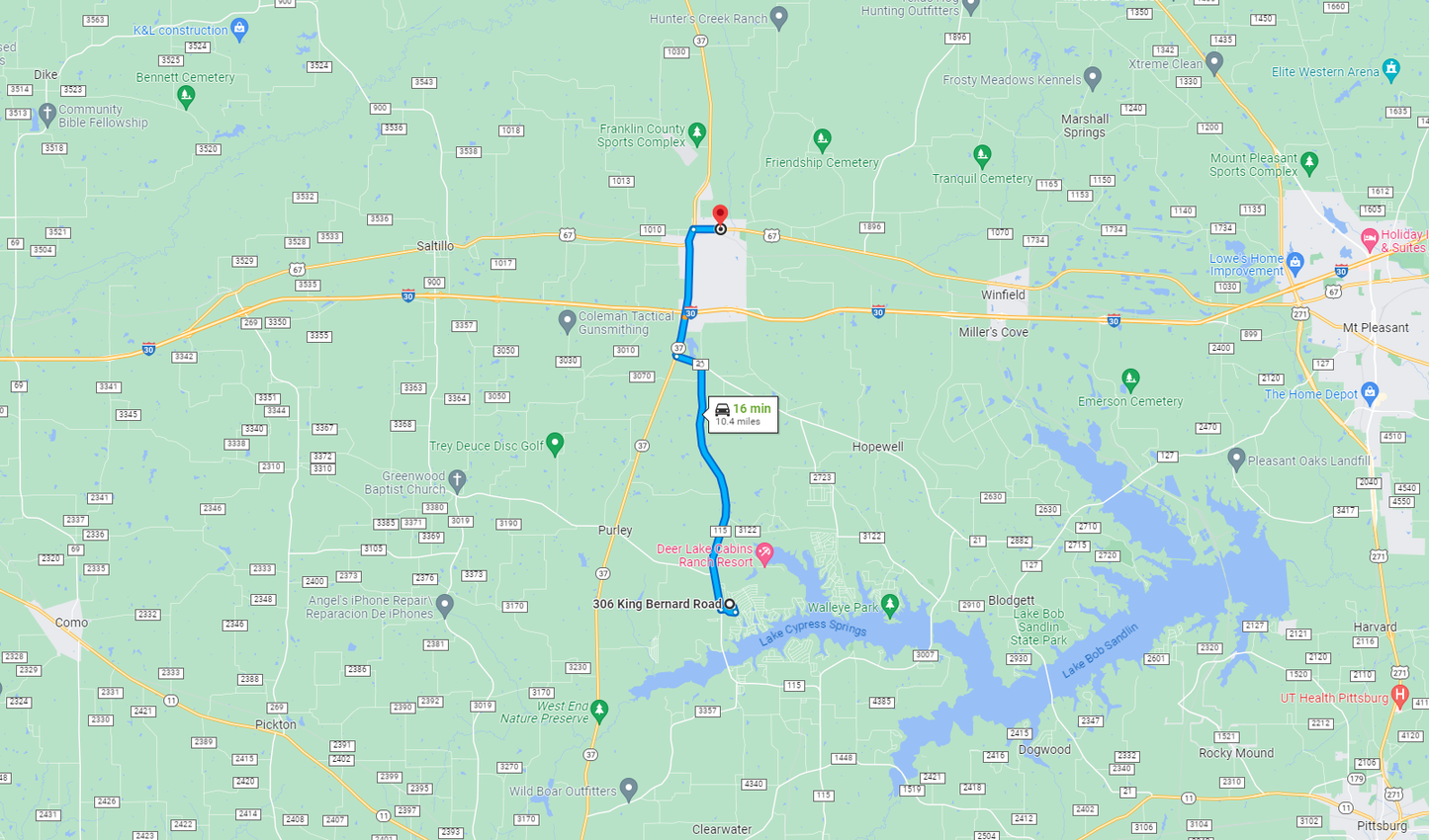 Your Tranquil Retreat Awaits - 0.21 Acres in Franklin County, TX - Owner Will Finance!