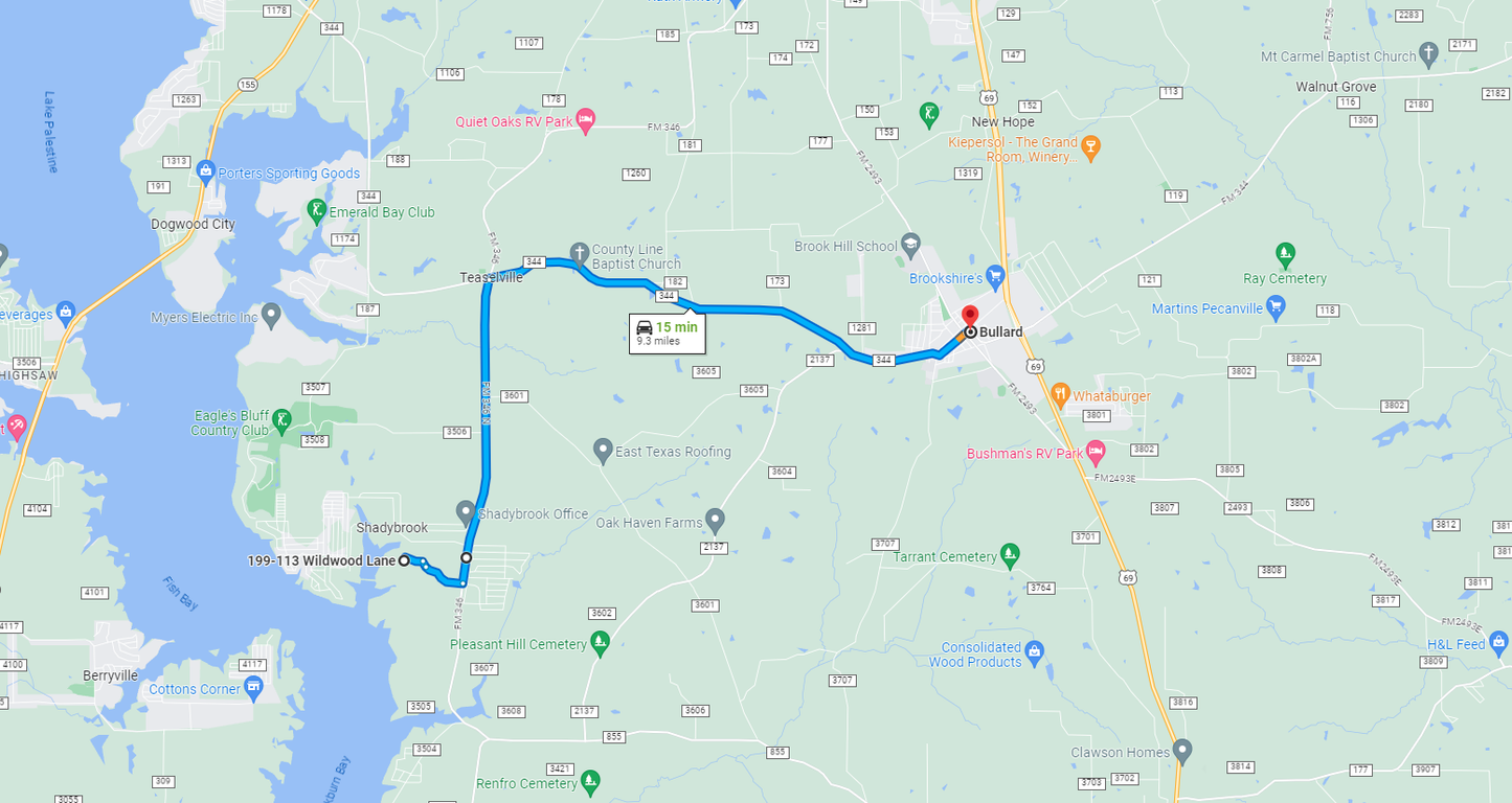 Lakefront Paradise in Cherokee, TX | 0.22 Acres | Utilities Available | Owner Financing Available