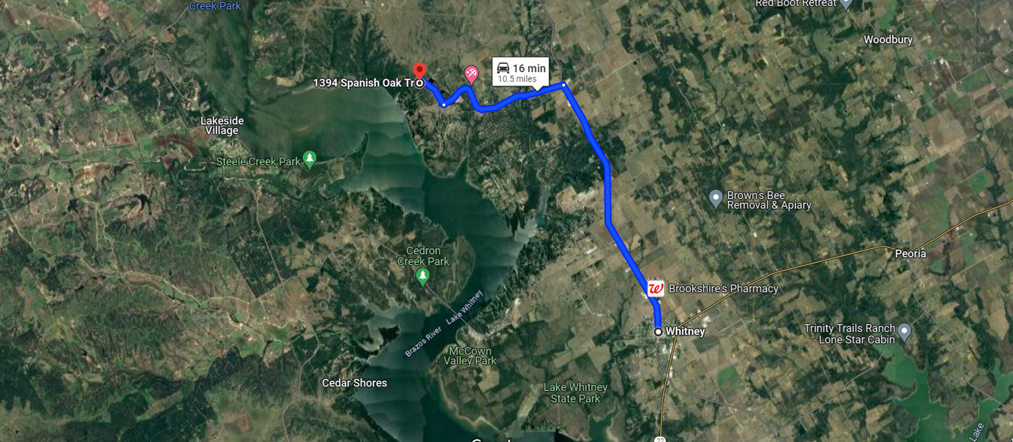 Unlock Your Dream: Pristine Half-Acre Lot in Whitney, TX Awaits Your Vision!