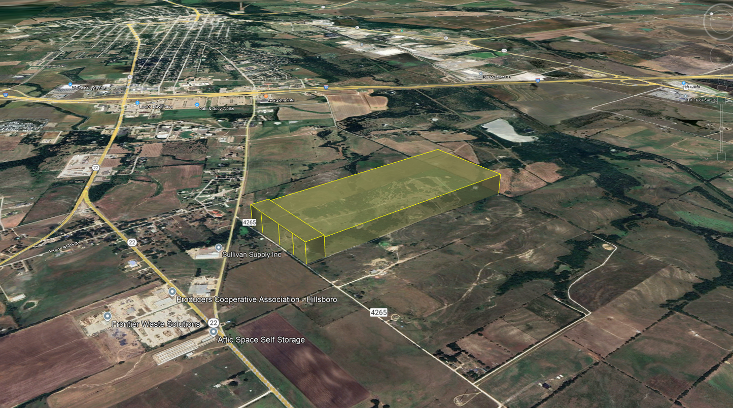 Discover Expansive Opportunities with 122.97 Acres in Hillsboro, TX!