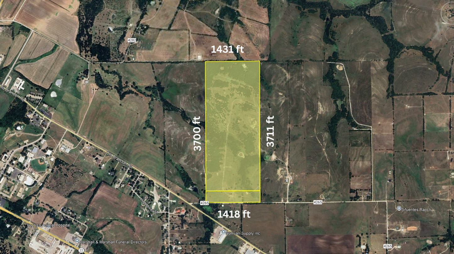 Discover Expansive Opportunities with 122.97 Acres in Hillsboro, TX!