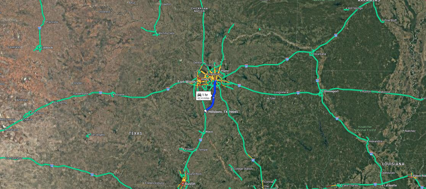 Discover Expansive Opportunities with 122.97 Acres in Hillsboro, TX!
