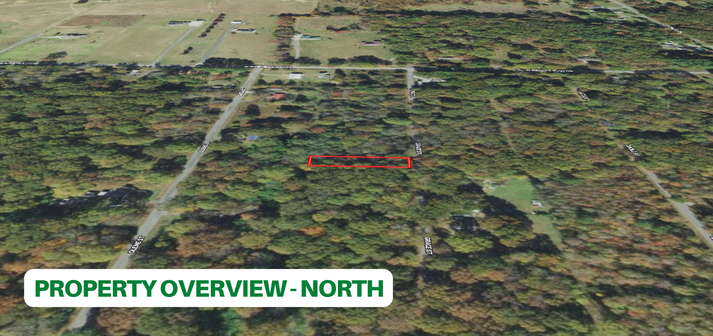 Half Acre Unrestricted Lot in Jacksonville, AR