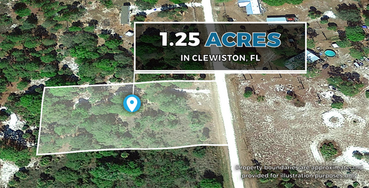 1.25 Acres | Versatile Homestead: Build Your Dream Home or Mobile Retreat Here!