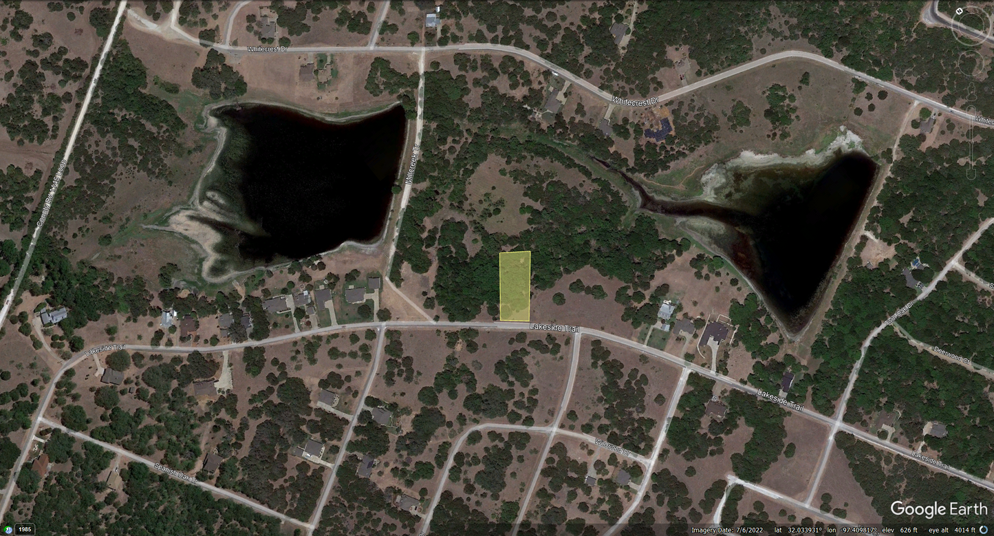 Your Dream Land Awaits in Whitney, TX: A Premier 0.81-Acre Plot in a Gated Community