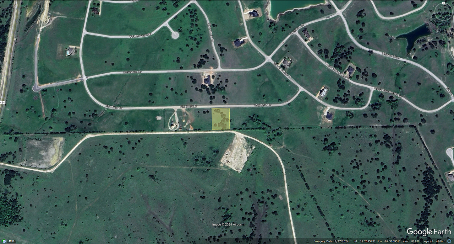 Exclusive 0.88-Acre Lot in The Retreat Phase 2, Johnson County, TX