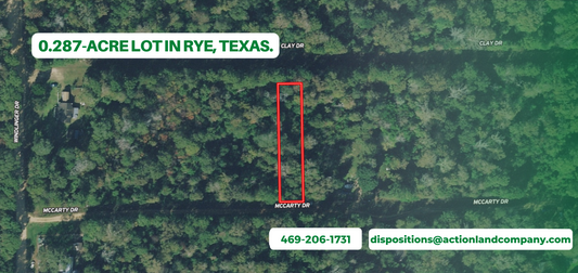 Out Of The Way Homesite In Rye, TX
